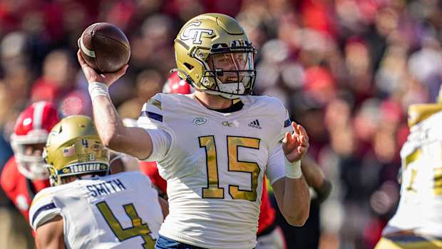 Georgia Tech quarterback Zach Gibson